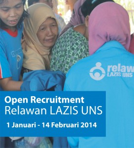 Open Recruitment Relawan LAZIS UNS 2014